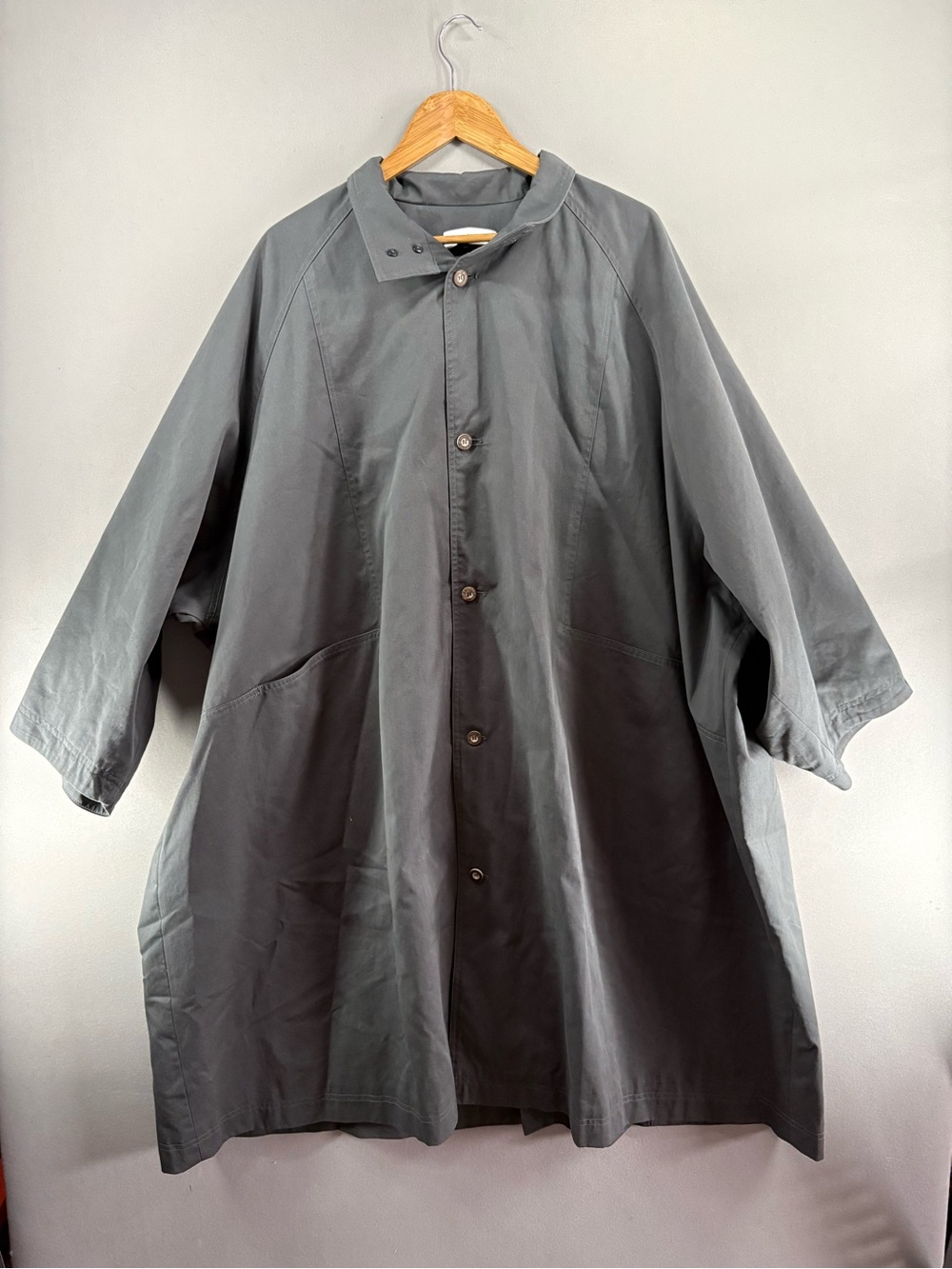 Pixie Market Oversized Cocon Jacket Lining One Size Gray EUC Rare